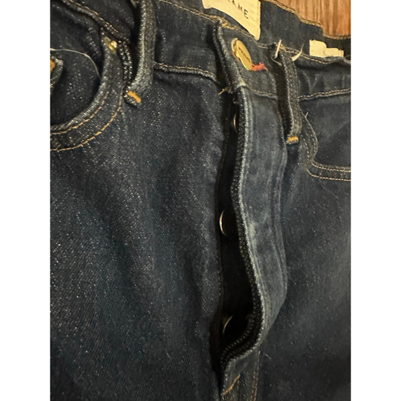 Women's FRAME Blue Le Original Straight Leg Jeans Size 27 - Picture 3 of 12